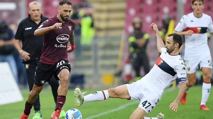 soi kèo Genoa với Salernitana