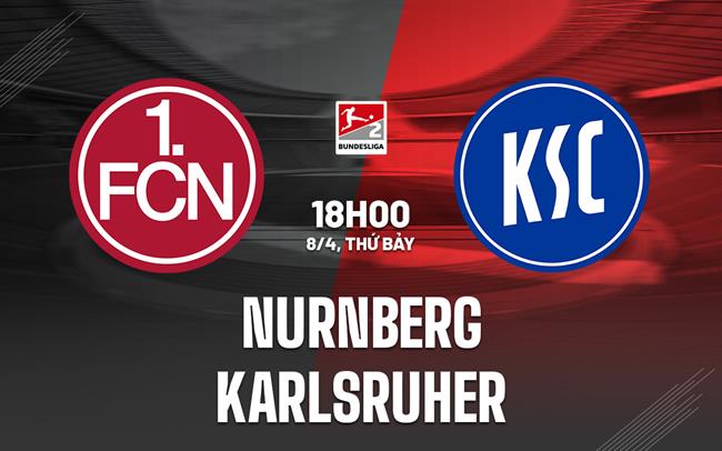 soi kèo Karlsruher cùng Nurnberg